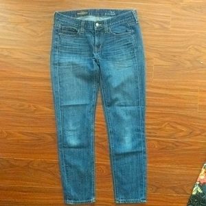 J Crew cropped matchstick denim jeans Size 25